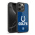 NFL Indianapolis Colts Graphics Coloured Marble Gel Armour Case For Apple iPhone 16 Pro