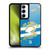 NFL Los Angeles Chargers Logo Art Helmet Distressed Gel Armour Case For Samsung Galaxy A55 5G