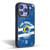 NFL Los Angeles Rams Logo Art Helmet Distressed Look 100th Gel Armour Case For Apple iPhone 14 Pro
