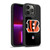 NFL Cincinnati Bengals Logo Plain Gel Armour Case For Apple iPhone 13 Pro