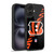 NFL Cincinnati Bengals Logo Stripes Gel Armour Case For Apple iPhone 16