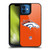 NFL Denver Broncos Logo Plain Gel Armour Case For Apple iPhone 12 / iPhone 12 Pro