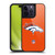 NFL Denver Broncos Logo Plain Gel Armour Case For Apple iPhone 14 Pro Max