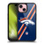 NFL Denver Broncos Logo Stripes Gel Armour Case For Apple iPhone 15