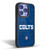 NFL Indianapolis Colts Logo Distressed Look Gel Armour Case For Apple iPhone 14