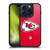 NFL Kansas City Chiefs Logo Plain Gel Armour Case For Apple iPhone 15 Pro