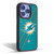 NFL Miami Dolphins Logo Stripes Gel Armour Case For Apple iPhone XR