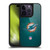 NFL Miami Dolphins Artwork LED Gel Armour Case For Apple iPhone 14 Pro