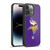 NFL Minnesota Vikings Logo Plain Gel Armour Case For Apple iPhone 14 Pro Max