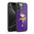 NFL Minnesota Vikings Logo Plain Gel Armour Case For Apple iPhone 16 Pro Max
