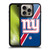 NFL New York Giants Logo Stripes Gel Armour Case For Apple iPhone 16 Pro