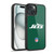 NFL New York Jets Logo Plain Gel Armour Case For Apple iPhone 15