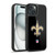 NFL New Orleans Saints Logo Plain Gel Armour Case For Apple iPhone 15