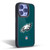 NFL Philadelphia Eagles Logo Plain Gel Armour Case For Apple iPhone 15