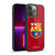 FC Barcelona Crest Red Gel Armour Case For Apple iPhone 13 Pro Max