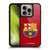 FC Barcelona Crest Red Gel Armour Case For Apple iPhone 16 Pro