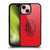 AC Milan Art Red And Black Gel Armour Case For Apple iPhone 15