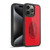 AC Milan Art Red And Black Gel Armour Case For Apple iPhone 15 Pro