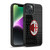AC Milan Crest Patterns Red And Grey Gel Armour Case For Apple iPhone 14