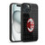 AC Milan Crest Patterns Red And Grey Gel Armour Case For Apple iPhone 15