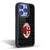 AC Milan Crest Patterns Red And Grey Gel Armour Case For Apple iPhone 15