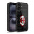 AC Milan Crest Patterns Red And Grey Gel Armour Case For Apple iPhone 16