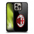 AC Milan Crest Full Colour Black Gel Armour Case For Apple iPhone 16 Pro Max