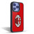 AC Milan Crest Full Colour Red Gel Armour Case For Apple iPhone 16 Pro Max