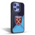 West Ham United FC Crest Blue Gradient Gel Armour Case For Apple iPhone 14