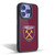 West Ham United FC Crest Full Colour Gel Armour Case For Apple iPhone XR