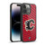 NHL Calgary Flames Net Pattern Gel Armour Case For Apple iPhone 14 Pro Max