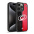 NHL Carolina Hurricanes Half Distressed Gel Armour Case For Apple iPhone 15 Pro
