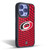 NHL Carolina Hurricanes Net Pattern Gel Armour Case For Apple iPhone 15 Pro
