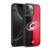 NHL Carolina Hurricanes Half Distressed Gel Armour Case For Apple iPhone 16 Pro Max