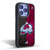 NHL Colorado Avalanche Half Distressed Gel Armour Case For Apple iPhone 13 Pro Max