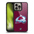 NHL Colorado Avalanche Net Pattern Gel Armour Case For Apple iPhone 16 Pro Max
