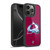 NHL Colorado Avalanche Plain Gel Armour Case For Apple iPhone 16 Pro