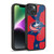 NHL Columbus Blue Jackets Cow Pattern Gel Armour Case For Apple iPhone 14