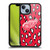 NHL Detroit Red Wings Leopard Pattern Gel Armour Case For Apple iPhone 14