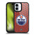 NHL Edmonton Oilers Net Pattern Gel Armour Case For Apple iPhone 16