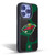 NHL Minnesota Wild Cow Pattern Gel Armour Case For Apple iPhone 15 Pro