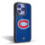 NHL Montreal Canadiens Plain Gel Armour Case For Apple iPhone 13 Pro