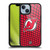 NHL New Jersey Devils Net Pattern Gel Armour Case For Apple iPhone 14