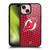 NHL New Jersey Devils Net Pattern Gel Armour Case For Apple iPhone 15
