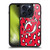 NHL New Jersey Devils Leopard Pattern Gel Armour Case For Apple iPhone 15 Pro