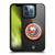 NHL New York Islanders Puck Texture Gel Armour Case For Apple iPhone 13 Pro
