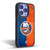 NHL New York Islanders Half Distressed Gel Armour Case For Apple iPhone 16 Pro Max