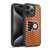NHL Philadelphia Flyers Net Pattern Gel Armour Case For Apple iPhone 15 Pro