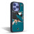 NHL San Jose Sharks Oversized Gel Armour Case For Apple iPhone 13 Pro