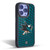 NHL San Jose Sharks Net Pattern Gel Armour Case For Apple iPhone 16